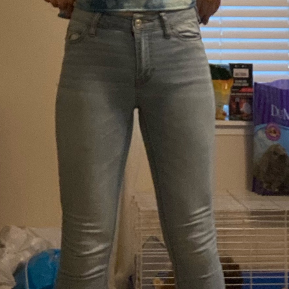 Rue21 Light blue high/rise jeggings